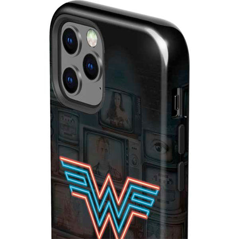 Wonder Woman 1984 (2020) Neon Logo iPhone 12 Pro Impact Case