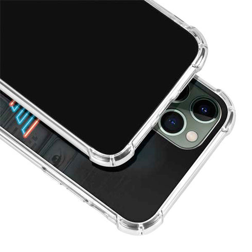 Wonder Woman 1984 (2020) Neon Logo iPhone 12 Pro Max Clear Case