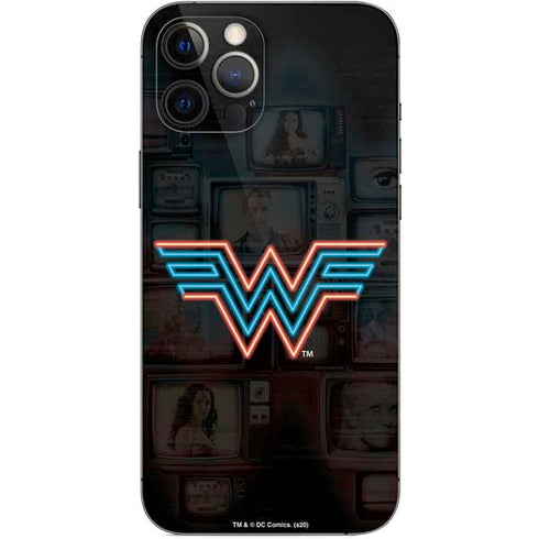 Wonder Woman 1984 (2020) Neon Logo iPhone 12 Pro Max Skin