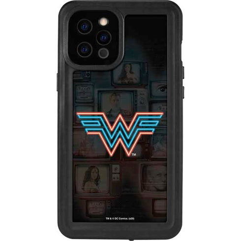 Wonder Woman 1984 (2020) Neon Logo iPhone 12 Pro Max Waterproof Case