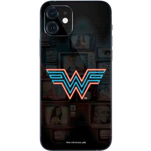 Wonder Woman 1984 (2020) Neon Logo iPhone 12 Skin