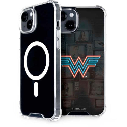 Wonder Woman 1984 (2020) Neon Logo iPhone 13 MagSafe Case