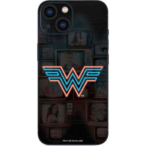 Wonder Woman 1984 (2020) Neon Logo iPhone 13 Mini Skin