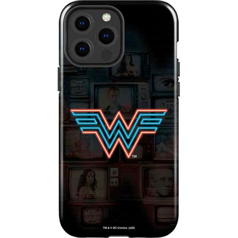 Wonder Woman 1984 (2020) Neon Logo iPhone 13 Pro Max Impact Case
