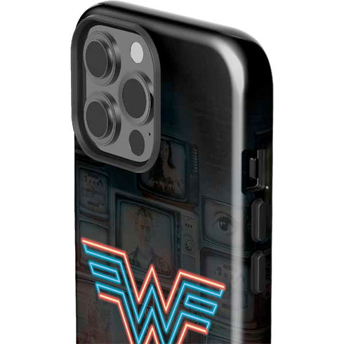 Wonder Woman 1984 (2020) Neon Logo iPhone 13 Pro Max Impact Case