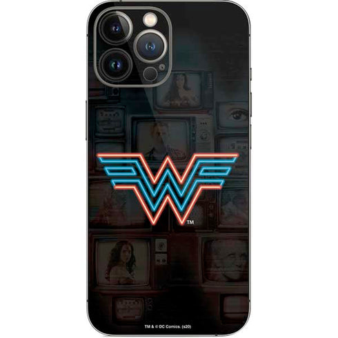 Wonder Woman 1984 (2020) Neon Logo iPhone 13 Pro Max Skin