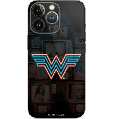 Wonder Woman 1984 (2020) Neon Logo iPhone 13 Pro Skin