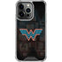 Wonder Woman 1984 (2020) Neon Logo iPhone 14 Pro Clear Case