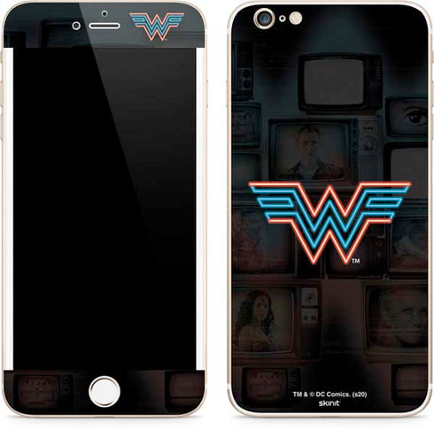 Wonder Woman 1984 (2020) Neon Logo iPhone 6/6s Plus Skin