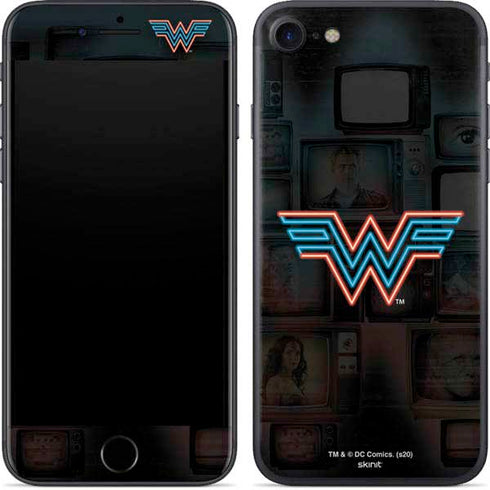 Wonder Woman 1984 (2020) Neon Logo iPhone SE (2nd & 3rd Gen) Skin