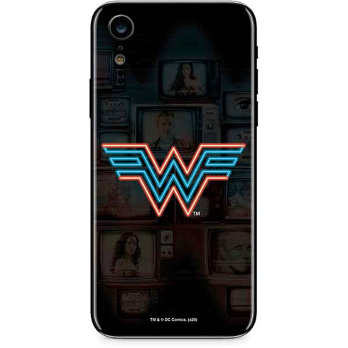 Wonder Woman 1984 (2020) Neon Logo iPhone XR Skin