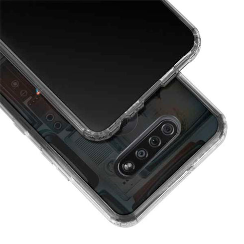 Wonder Woman 1984 (2020) Neon Logo LG K51/Q51 Clear Case