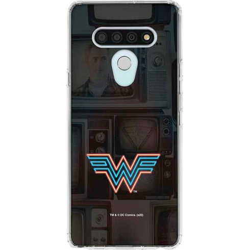 Wonder Woman 1984 (2020) Neon Logo LG Stylo 6 Clear Case