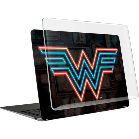 Wonder Woman 1984 (2020) Neon Logo MacBook Air 15in (2023-2025) Case plus Skin