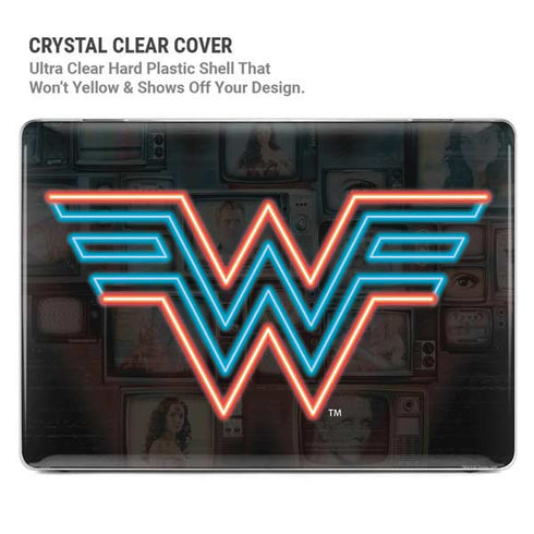 Wonder Woman 1984 (2020) Neon Logo MacBook Pro 16in (2021-25) Case plus Skin