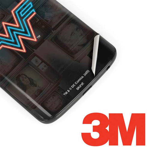 Wonder Woman 1984 (2020) Neon Logo Moto G6 Skin