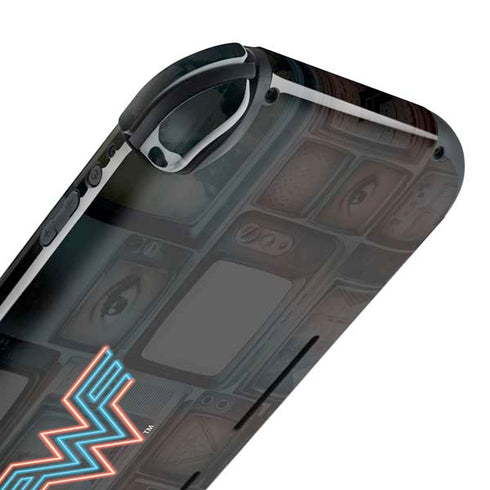 Wonder Woman 1984 (2020) Neon Logo Nintendo Switch Lite Skin