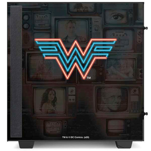 Wonder Woman 1984 (2020) Neon Logo NZXT H510 Compact ATX Mid-Tower Case Skin