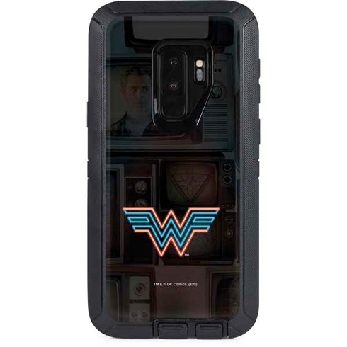 Wonder Woman 1984 (2020) Neon Logo Otterbox Defender Galaxy Skin