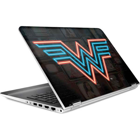 Wonder Woman 1984 (2020) Neon Logo HP Pavilion Skin