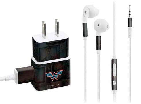Wonder Woman 1984 (2020) Neon Logo Phone Charger Skin