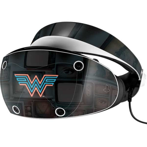 Wonder Woman 1984 (2020) Neon Logo PlayStation VR2 Skin