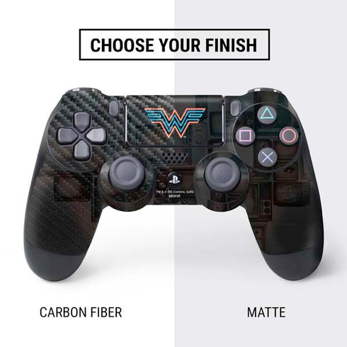 Wonder Woman 1984 (2020) Neon Logo PS4 Controller Skin