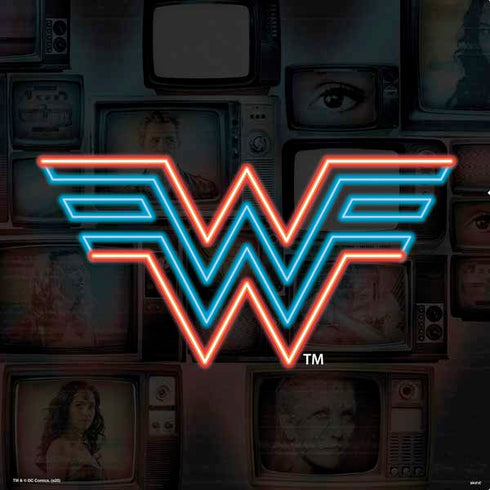 Wonder Woman 1984 (2020) Neon Logo PS4 Slim Skin