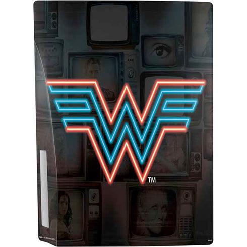 Wonder Woman 1984 (2020) Neon Logo PS5 Bundle Skin