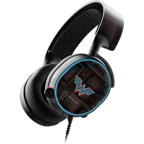 Wonder Woman 1984 (2020) Neon Logo SteelSeries Arctis 3 Skin