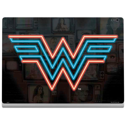 Wonder Woman 1984 (2020) Neon Logo Surface Book 2 13.5in Skin
