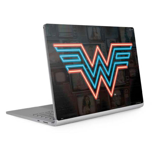 Wonder Woman 1984 (2020) Neon Logo Surface Book 2 15in Skin
