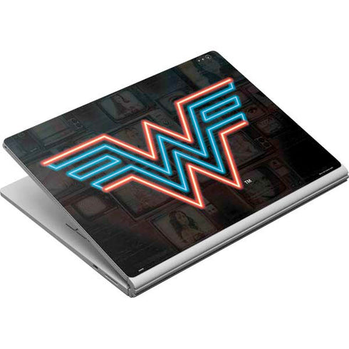 Wonder Woman 1984 (2020) Neon Logo Surface Book Skin