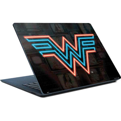 Wonder Woman 1984 (2020) Neon Logo Surface Laptop Skin