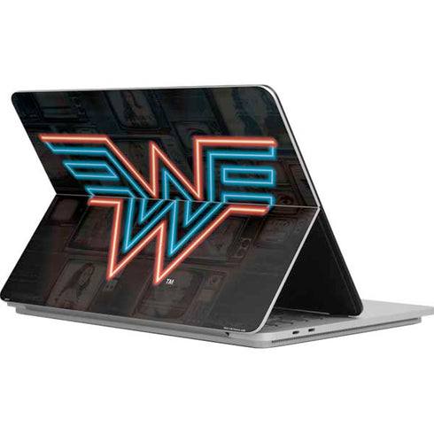Wonder Woman 1984 (2020) Neon Logo Surface Laptop Studio Skin
