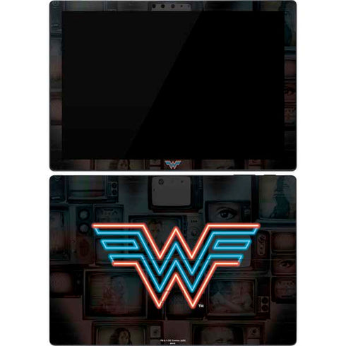 Wonder Woman 1984 (2020) Neon Logo Surface Pro 7 Skin