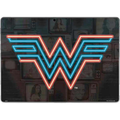 Wonder Woman 1984 (2020) Neon Logo Surface Pro 9 Skin