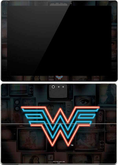 Wonder Woman 1984 (2020) Neon Logo Surface Pro (2017) Skin