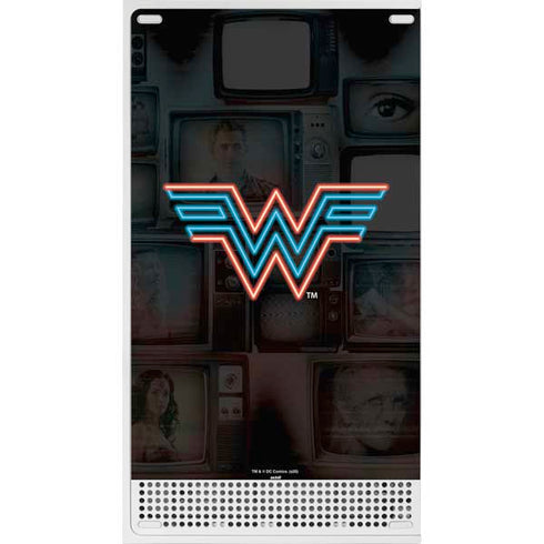 Wonder Woman 1984 (2020) Neon Logo Xbox Series S Console Skin