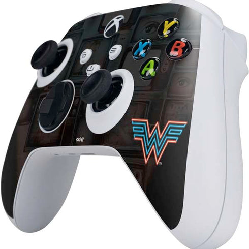 Wonder Woman 1984 (2020) Neon Logo Xbox Series S Controller Skin