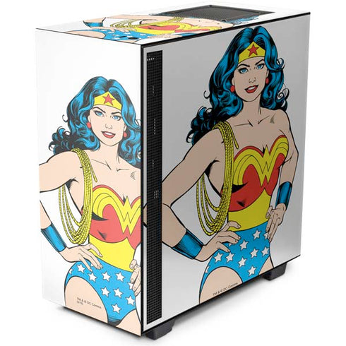 DC Comics Wonder Woman Classic Art Pose NZXT H510 Compact ATX Mid-Tower Case Skin