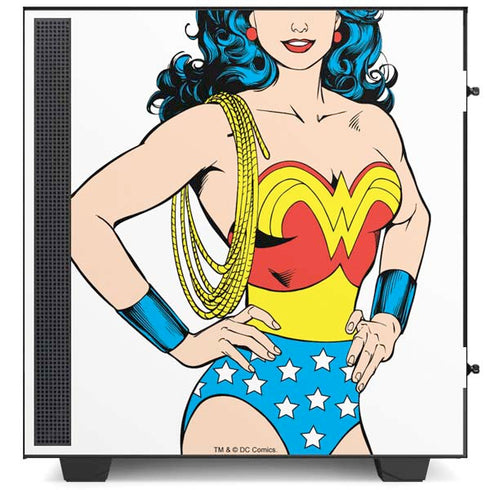 DC Comics Wonder Woman Classic Art Pose NZXT H510 Compact ATX Mid-Tower Case Skin