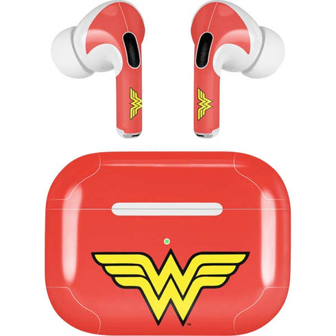 DC Comics Wonder Woman Classic Logo AirPods Pro 2nd Gen Skin