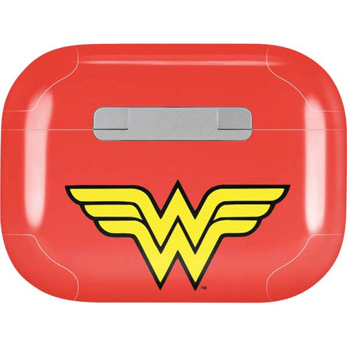 DC Comics Wonder Woman Classic Logo AirPods Pro 2nd Gen Skin