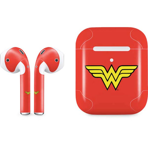 DC Comics Wonder Woman Classic Logo Apple AirPods 2 Skin