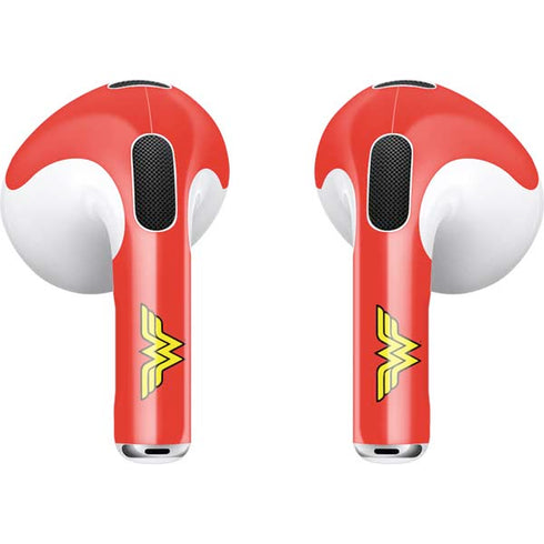 DC Comics Wonder Woman Classic Logo Apple AirPods (3rd Gen 2021) Skin