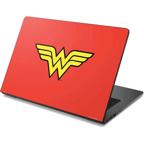 DC Comics Wonder Woman Classic Logo Dell Chromebook Skin