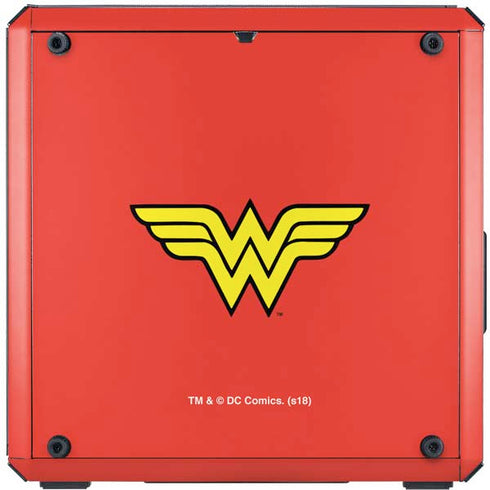 DC Comics Wonder Woman Classic Logo Cooler Master MasterBox Q300L Mini Tower Skin