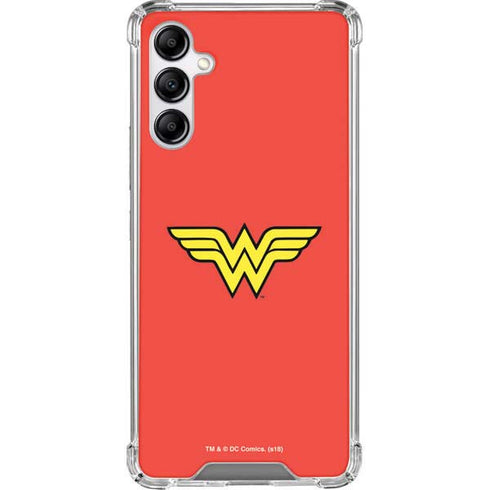 DC Comics Wonder Woman Classic Logo Galaxy A14 5G Clear Case