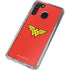 DC Comics Wonder Woman Classic Logo Galaxy A21 Clear Case